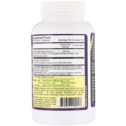 Vital Earth Minerals, Гуминовые минеральные капсулы, 120 капсул