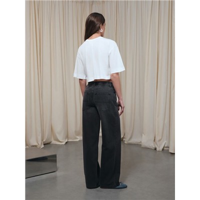 Актуальная коллекция CONTE CON-808 Джинсы relaxed из eco-friendly денима с дополнительной петлёй для