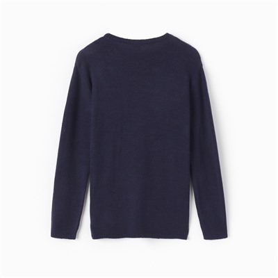 Джемпер женский MINAKU: Knitwear collection, синий, размер 46-48