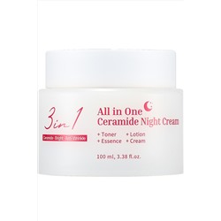 Dr.MeLoSo Крем для лица с церамидами ночной против морщин / All in One Ceramide Night Cream, 100 мл KRISTALLER, 1112010