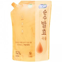 LION CHARM Green Средство для мытья посуды, овощей и фруктов (5 злаков) 1200 г