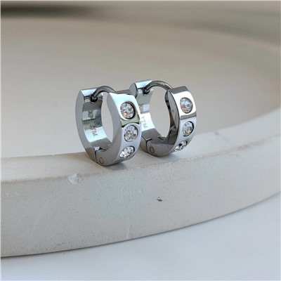 Серьги  Xuping из стали