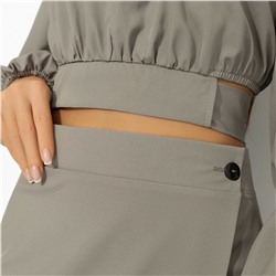 Комплект с юбкой дизайнерский, Когда хочешь вау-эффекта (зеленый)