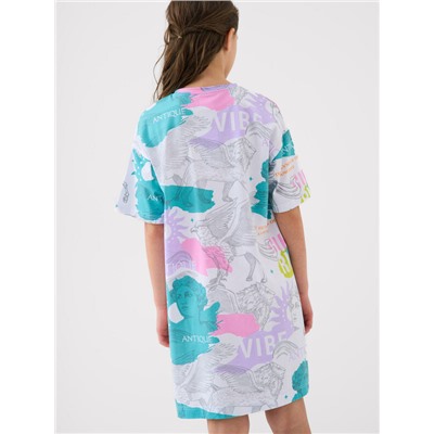 Платье трикотажное для девочек