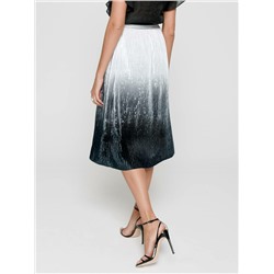 Юбки CONTE AMBER Велюровая юбка с плиссировкой и эффектом градиента