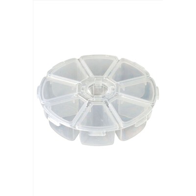 Kristaller Пластиковый органайзер для маникюрных принадлежностей, 8 отделений KRISTALLER, 1109069