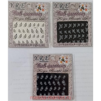 Наклейки для ногтей Nail Набор 3шт