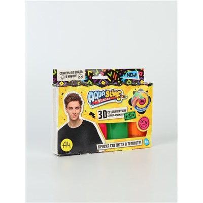 УЦЕНКА Набор для изготовления фигурки, модели «Aqua Slime», Влад А, 250 г AQ003