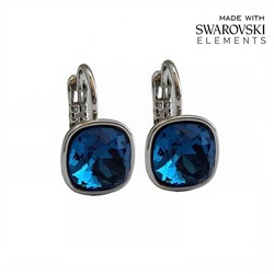 Серьги с кристаллами Swarovski