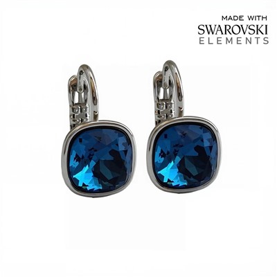 Серьги с кристаллами Swarovski