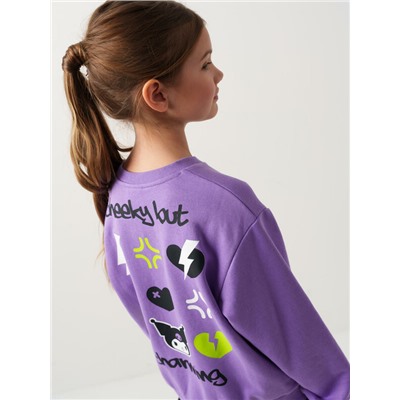 Толстовка трикотажная для девочек