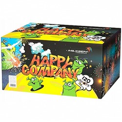 Батарея салютов "Happy Company" (1,2" х 120 залп.) * в кор. 1 шт. Срок до 01.02.28