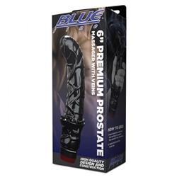 Черный вибромассажер простаты 6  Premium Prostate Massager