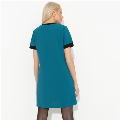 Платье с накладными карманами, За день до отпуска (green)