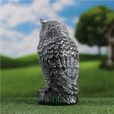 Садовая фигура из пластика «Сова полярная», 22×10×12 см