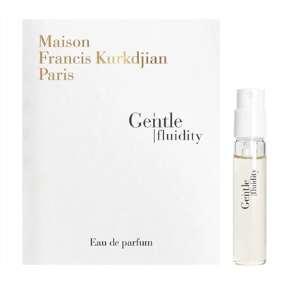 MAISON FRANCIS KURKDJIAN GENTLE FLUIDITY SILVER edp 2ml пробник