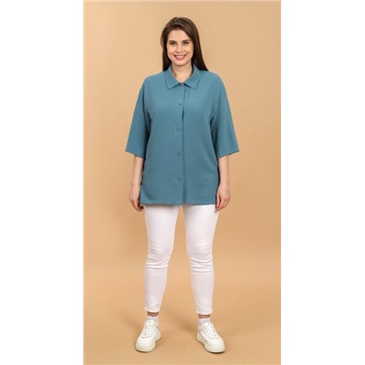 Блуза Жаркий сезон-1 (Петроль)