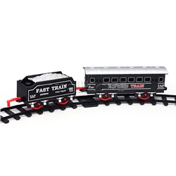 Железная дорога "Train electric steam" в коробке
