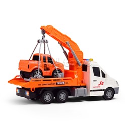 Машина "Грейдер" 1:16 (свет, звук) в коробке