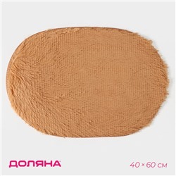 Коврик Доляна «Пушистик», 40×60 см, МИКС