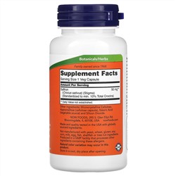 Now Foods, Saffron, Mood Support, 50 mg, 60 Veg Capsules