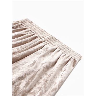 Брюки домашние женские KAFTAN Velvet, размер 44-46, бежевые
