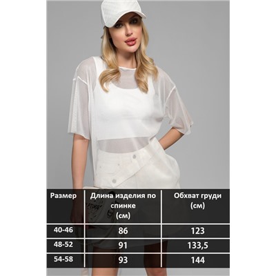 Туника пляжная GRID MINI сетка НАТАЛИ, 1131123