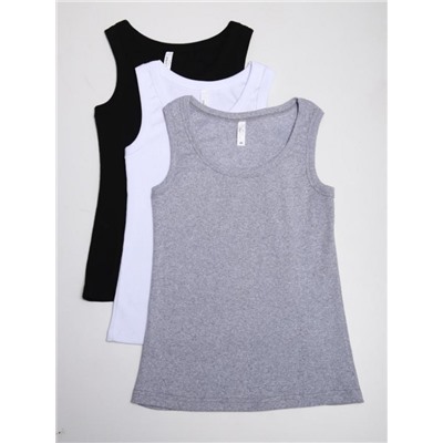 Набор маек "Фрипорт" черный, белый, серый