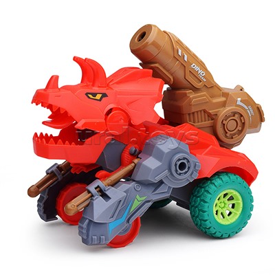 Машина "Трицератопс" в ассортименте, в коробке