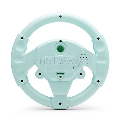 Руль "Смайл" музыкальный, в пакете