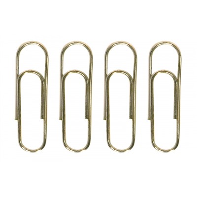 Скрепки канцелярские 28мм/100шт никелированные PCN28-100 inФОРМАТ