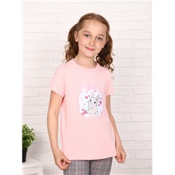 Футболка Зайка клубничка детская