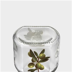 Бутылка для соуса и масла «Олива», 275 мл, стекло, прозрачная