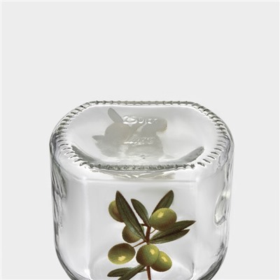 Бутылка для соуса и масла «Олива», 275 мл, стекло, прозрачная