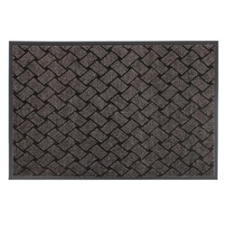Коврик придверный влаговпитывающий «Крафт», 60×90 см, коричневый
