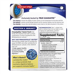 Nature's Way, Primadophilus Reuteri Pearls, 60 капсул