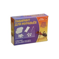 УЦЕНКА Набор для опытов «Лабиринт для муравьёв»