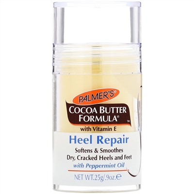 Palmer's, Cocoa Butter Formula, средство для потрескавшихся пяток, 25 г (0,9 унции)