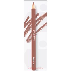Kiki Карандаш для губ Matte тон 30 пепельная роза
