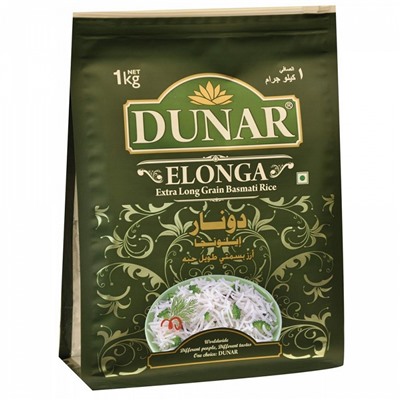 Dunar Elonga Basmati Rice/ Рис Басмати Элонга 1кг