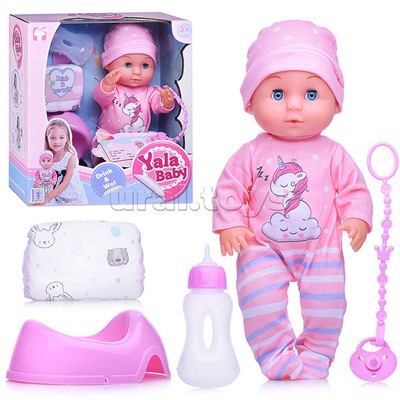 Пупс "Света" (пьет, писает) с аксессуарами, в коробке