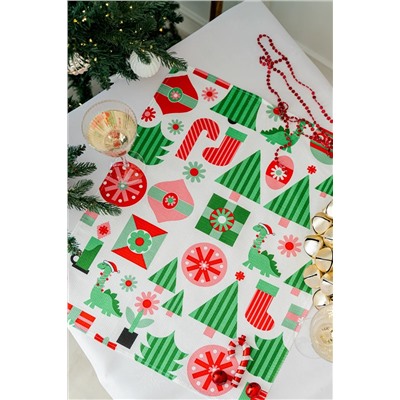 Натали Полотенце Набор кухонных полотенец Новогодняя мозайка