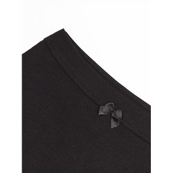 5111-02 Трусы шорты для девочки черные (BAYKAR)