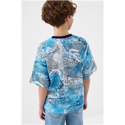 Фуфайка трикотажная для мальчиков (футболка) PLAYTODAY, 1243837