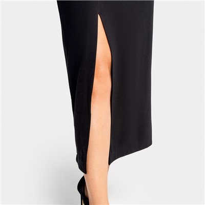 Платье женское, цвет черный, размер 44 (S)