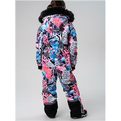 Комбинезон текстильный с полиуретановым покрытием для девочек