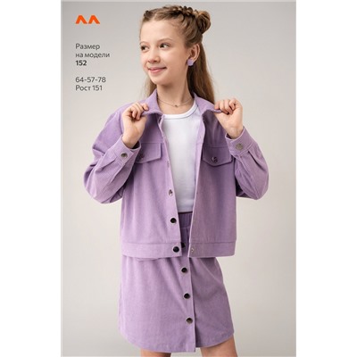 Вельветовый костюм для девочки Happyfox