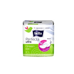 Bella 10шт Perfecta Ultra Green супертонкие