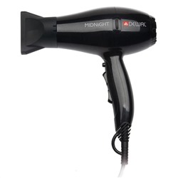 Dewal Профессиональный фен для волос / Midnight 03-107 Black, черный, 2000 Вт 17951