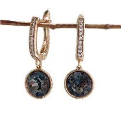 Серьги с кристаллами Swarovski